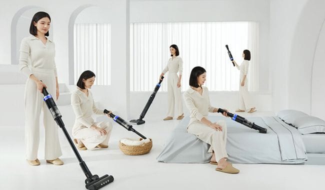 L'aspirateur balai laveur de sols EzyClean Cyclowash P12 Wet & Dry Combo