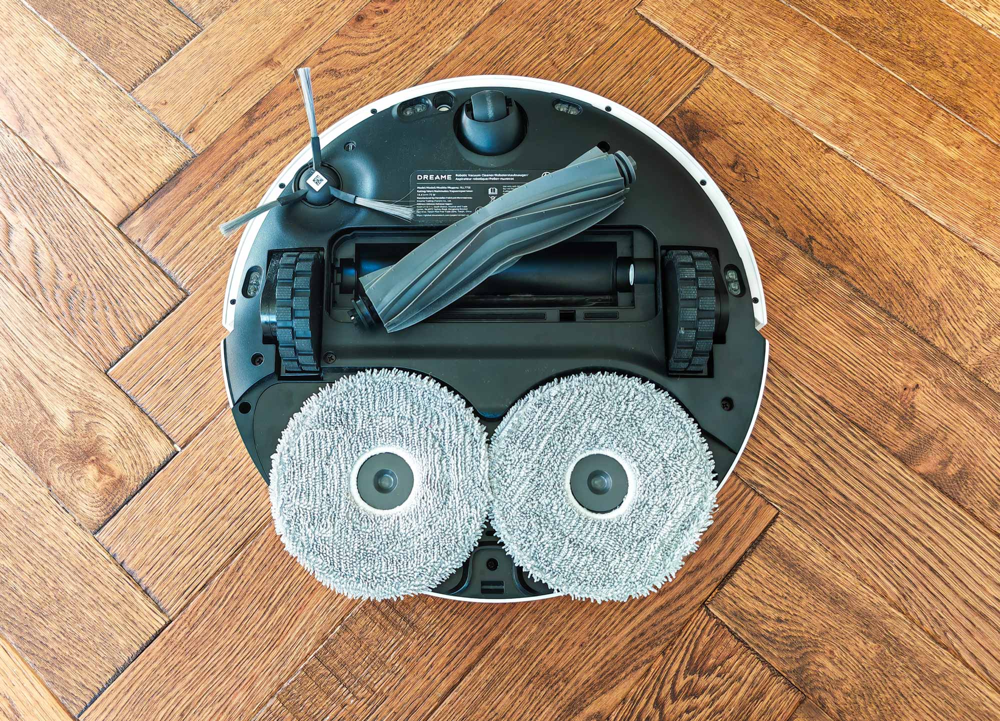 Brosse en caoutchouc démontée du Dreame L40 Ultra AE