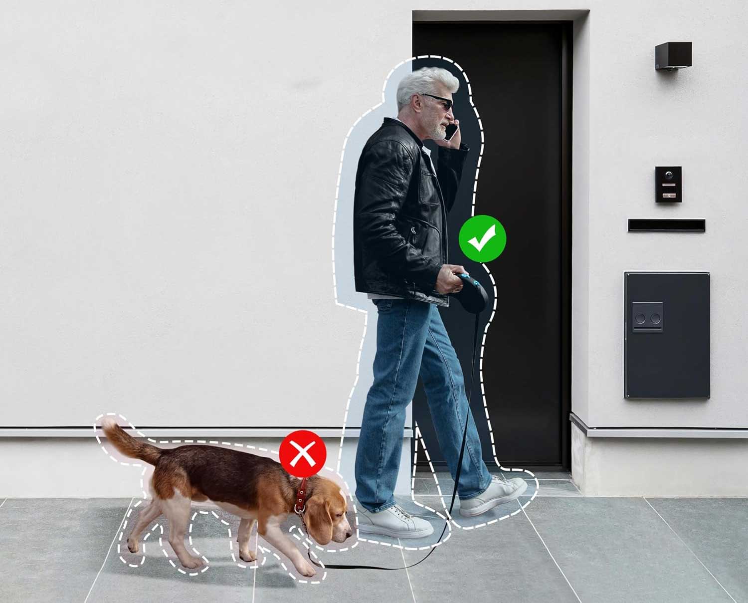 Détection humaine sans détection des animaux avec la caméra Imou Cell 3C