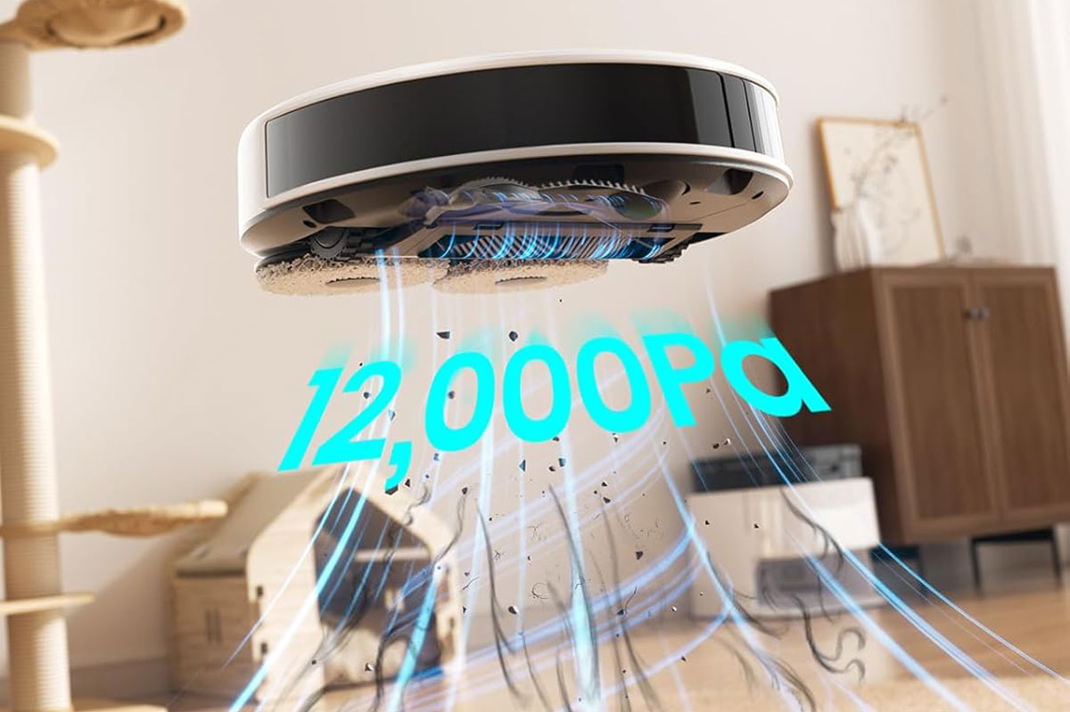 Aspiration puissante de 12 000 Pa du Lefant M3