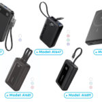 Image des six batteries externes Anker rappelées en juin 2025 pour risque potentiel de défaut de fabrication
