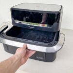 Poignée du tiroir du Moulinex Easy Fry Dual Flex