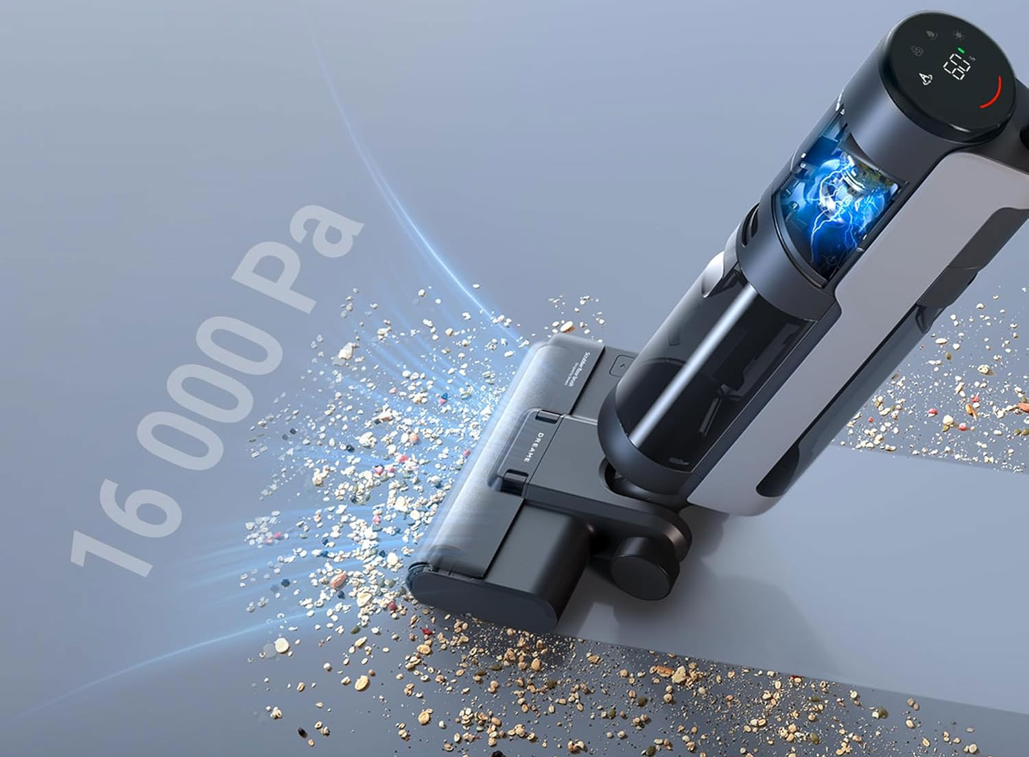 Aspirateur laveur Dreame H12S, modèle d’entrée de gamme avec 16 000 Pa d’aspiration
