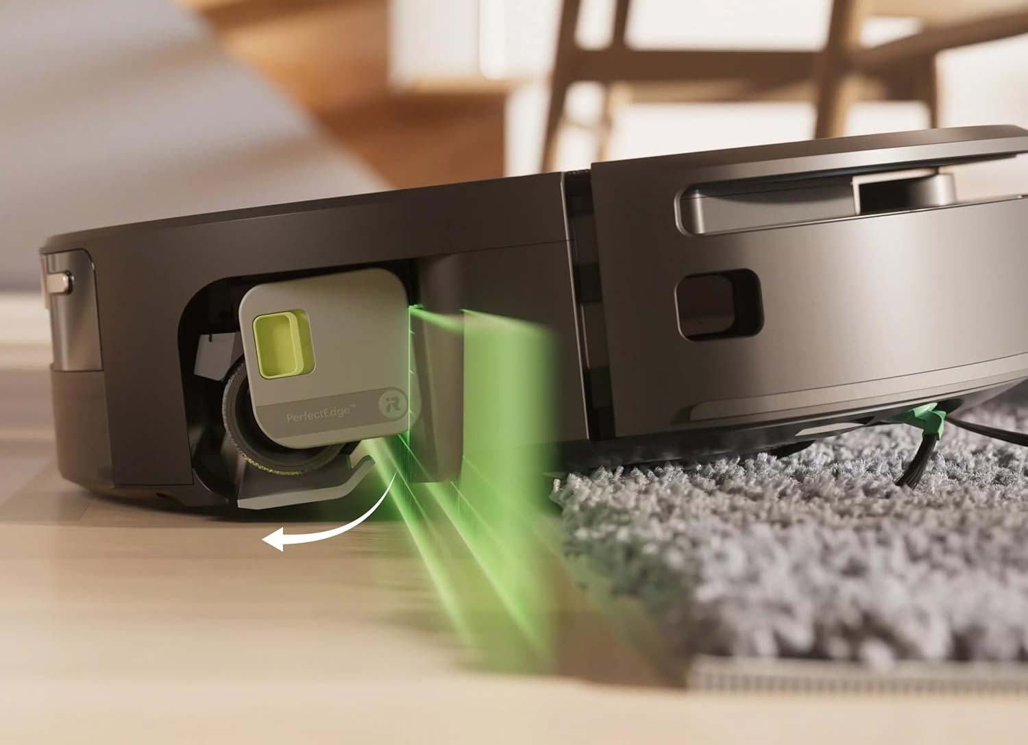 Rouleau serpillère extensible du Roomba Max 705 Combo avec protection pour tapis