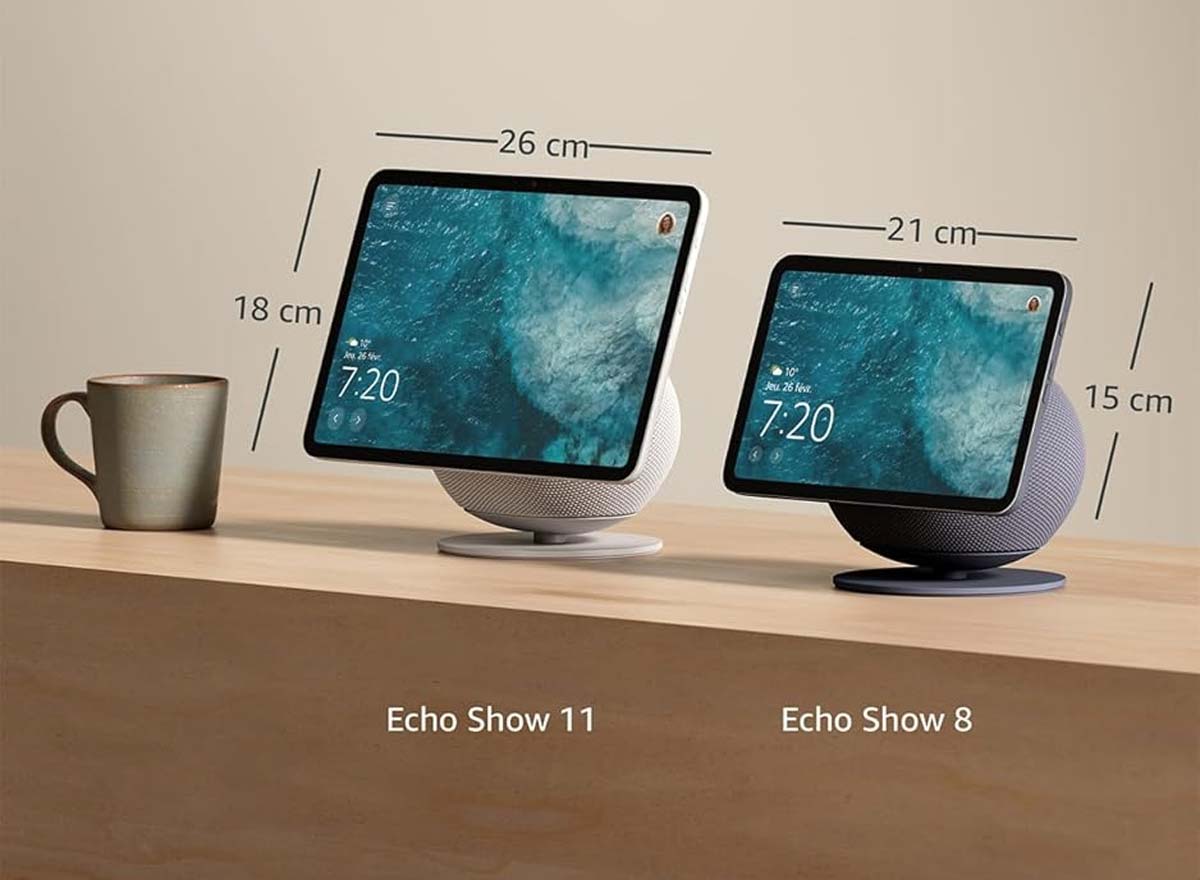 Echo Show 8 et Echo Show 11